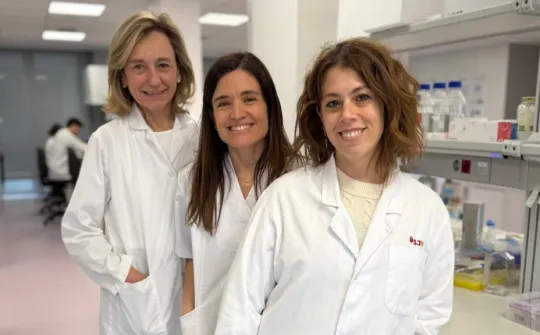 Исследовательницы Сант Жоан де Деу Барселона: Eulàlia Baselga, Marta Ivars и Sandra Castillo